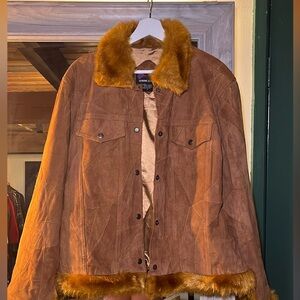 Vintage suede jacket